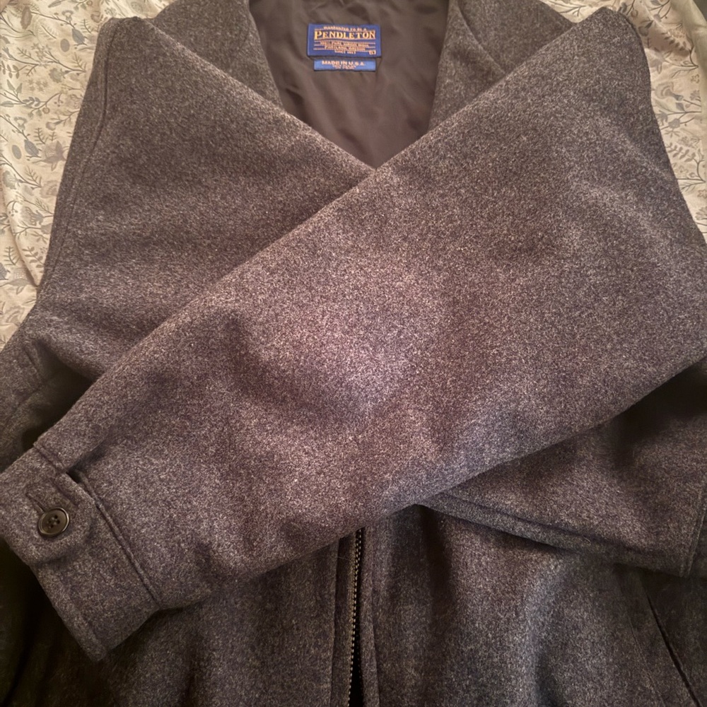 Pendleton Charcoal Gray Outerwear - image 5